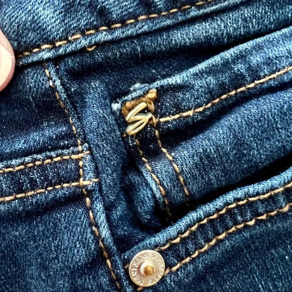 Seven7 Jean Shorts Size 10 - Picture 5 of 8